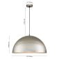 farmhouze-light-1-light-hammered-metal-oversized-dome-pendant-light-chandelier-distressed-silver-839177